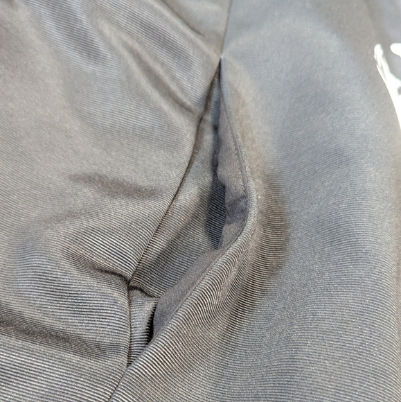 Chico’s Floral Drama Long Jacket Coat Black White Print Size 2 (12/14) - Picture 11 of 13